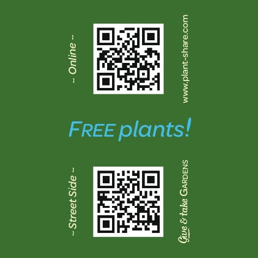 Gift Card: "Dear Neighbor, Here's a green gift"