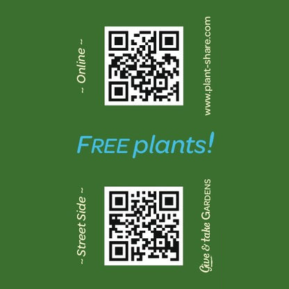 Gift Card: "Dear Neighbor, Here's a green gift"