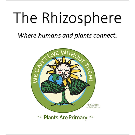 The Rhizosphere.Part 1:  where humans & plants connect